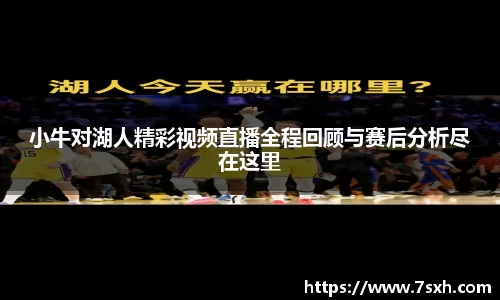 小牛对湖人精彩视频直播全程回顾与赛后分析尽在这里